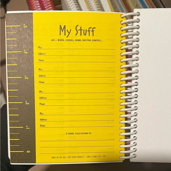 Vintage Flowers Pulp Paper Products Notebook - Picture 4 of 6